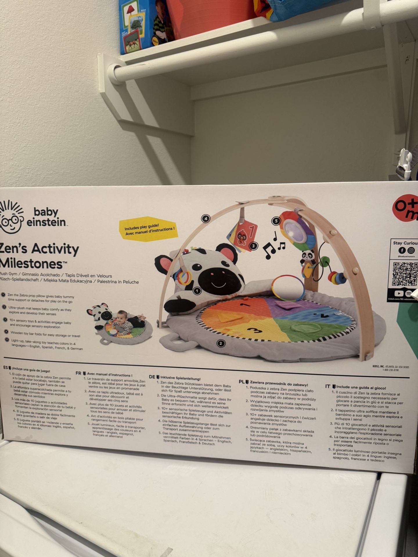 Baby Activity Milestone Plush