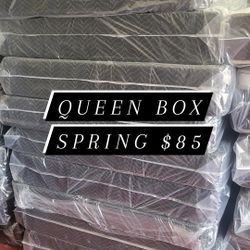 Queen Box Spring ONLY 