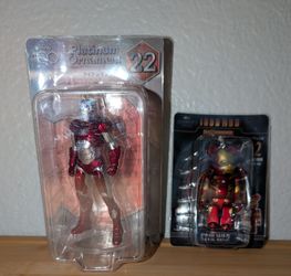Lot of 2 Iron Man Exclusive for Japan NIB Disney Marvel Bearbrick