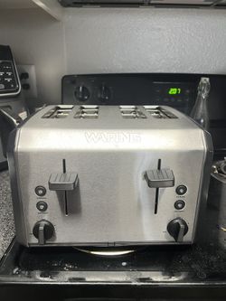 Waring Pro 4-Slice Bagel Bread Toaster 