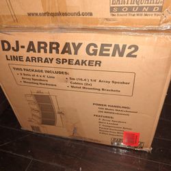Dj Array Gen 2 Line Array Speakers