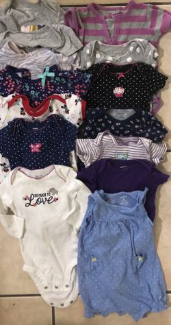 Carter’s onesies 17 pieces (All for $10)