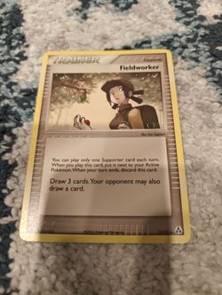 Fieldworker Pokemon Card