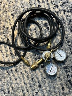 HARRIS 301-AR/CD60 Gas Regulator 650L & Gauges Argon Carbon