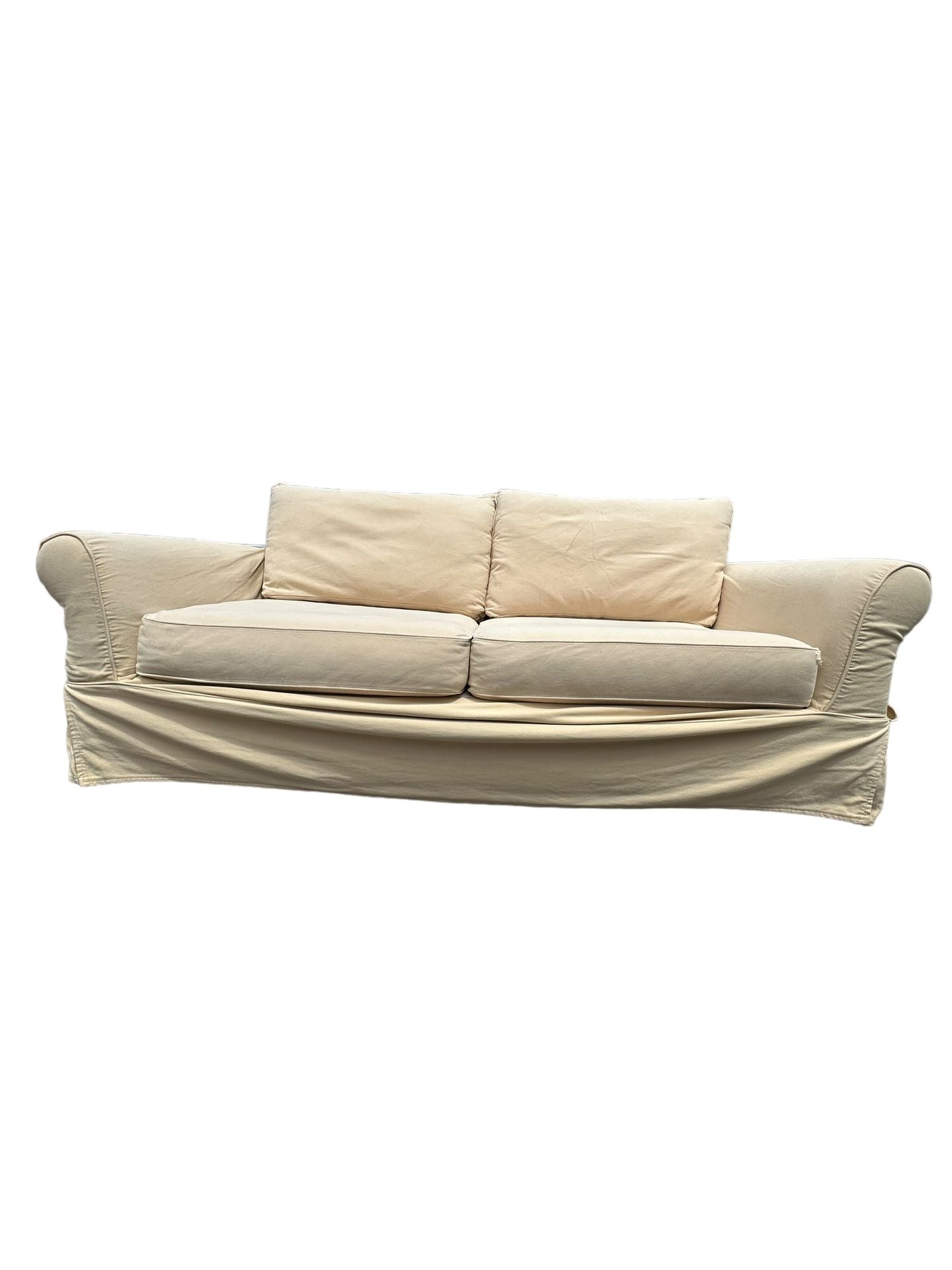 Pottery Barn Slipcover Love Seat 