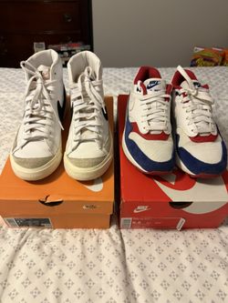Nike Blazer 7Y & Air Max 1 Sz 6.5Y