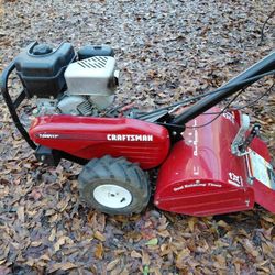Craftsman rear tine tiller