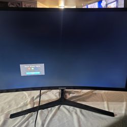 Samsung Curved Monitor. 27"