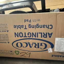 Baby Changing Table With Pad 