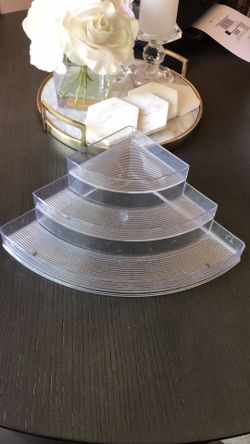 Inter Design Acrylic corner spice organizer