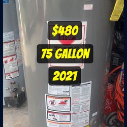Rheem 75 Gallon Water Heater