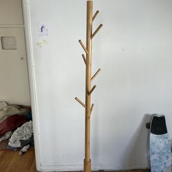 Wooden Coat Rack