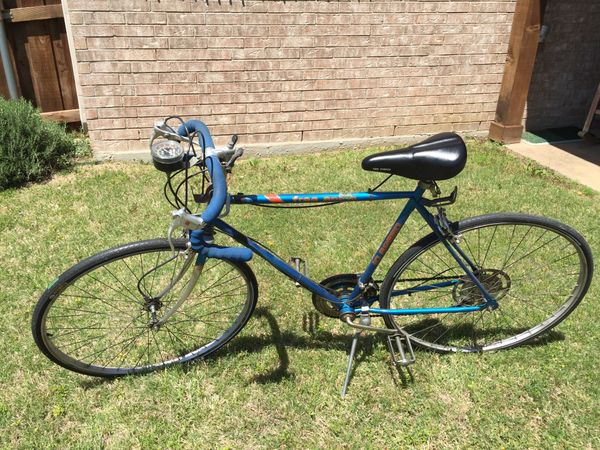 Sears Roebuck free spirit 10 speed road bike blue 40