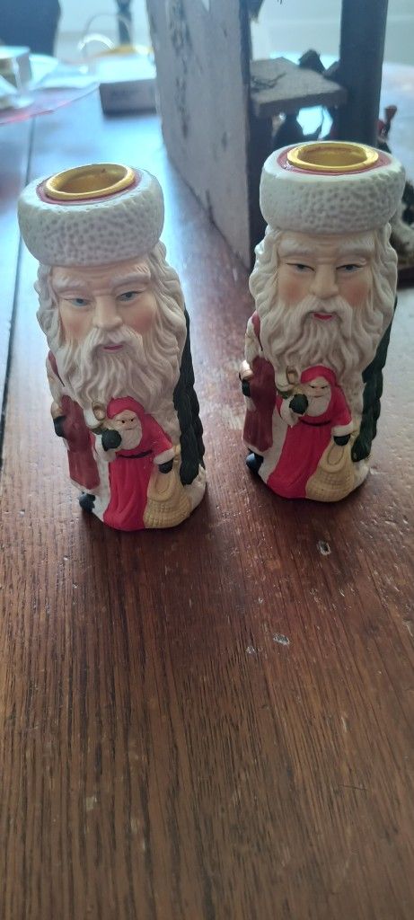 Christmas Candle Holders