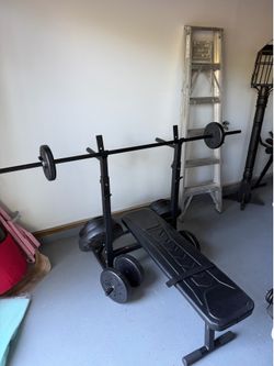 JR. bench /weight set