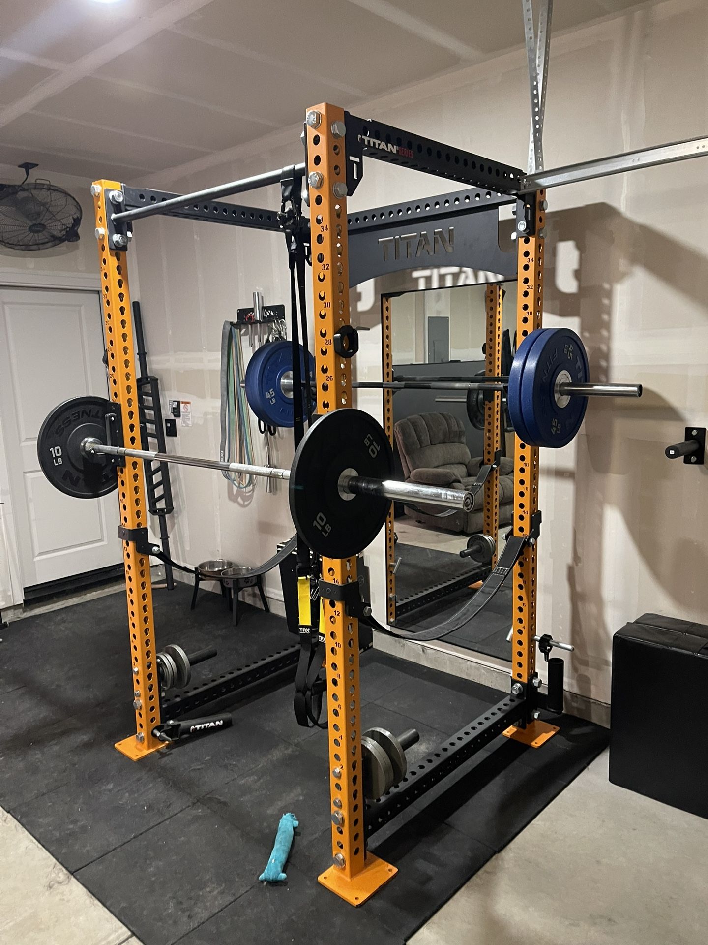 TITAN Series Power Rack 90" 42"