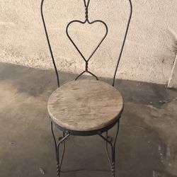 Vintage Wrought Iron Chairs