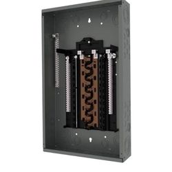 PN Series 125 Amp 24-Space 48-Circuit Main Lug Plug-On Neutral Load Center Indoor with Copper Bus