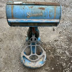 Stimpson Blue barrel antique early 1900’s computing scale 