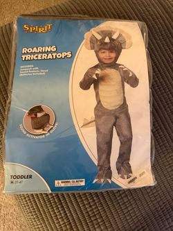 Spirit Roaring Triceratops Toddler Halloween Costume
