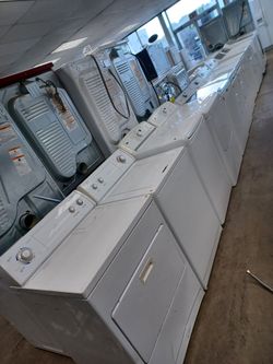 USED WASHER AND ELECTRIC DRYER SET