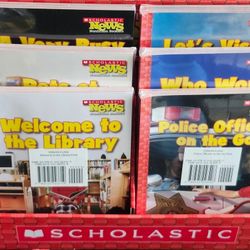 Brand New Scholastic News Nonfiction Readers Box Set for Schools and Libraries 