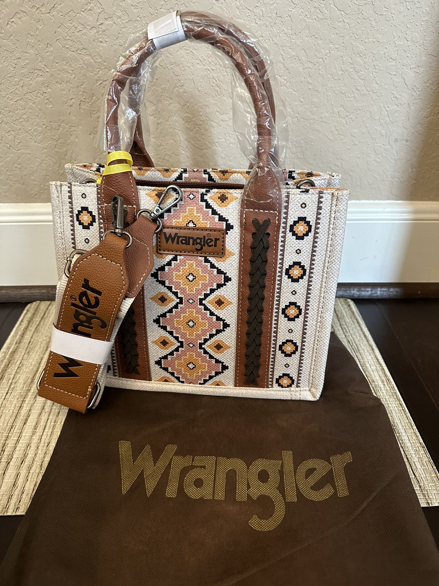 Wrangler Boho Tote Bag