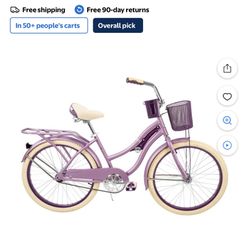 Huffy 24” Nel Lusso Cruiser Bike