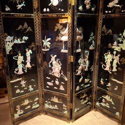 Asian Themed Room Divider. Vintage High Quality 