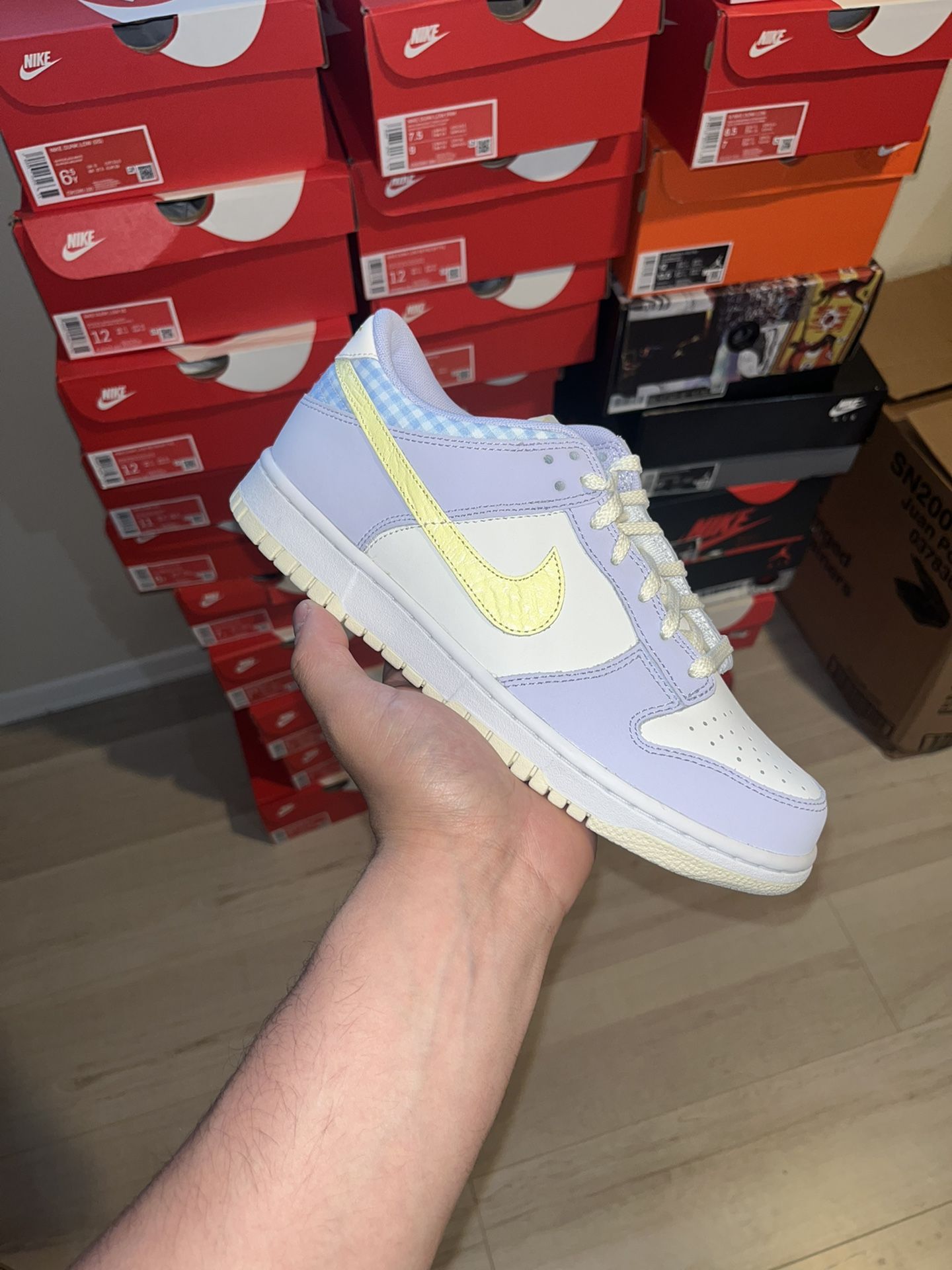 Nike Dunk Low Easter Blue Yellow White Air Panda Gs