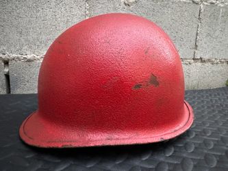 US Navy Damage Control Helmet Vintage . $80