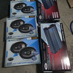 SPEAKERS, AMPS AND STEREOS