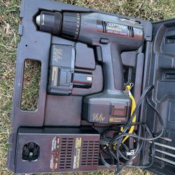 Craftsman Cordless Drill In Case
