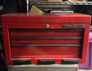 Tool box with some tools