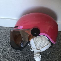 Salomon ski helmet with sunglasses, size 53-56 cm
