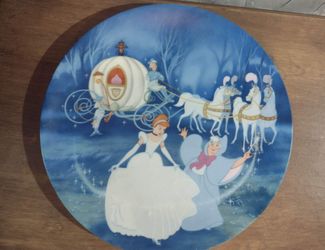 Vintage Disney plate and cup