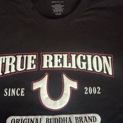 True Religion Original Buddha Brand t-shirt  Size L 