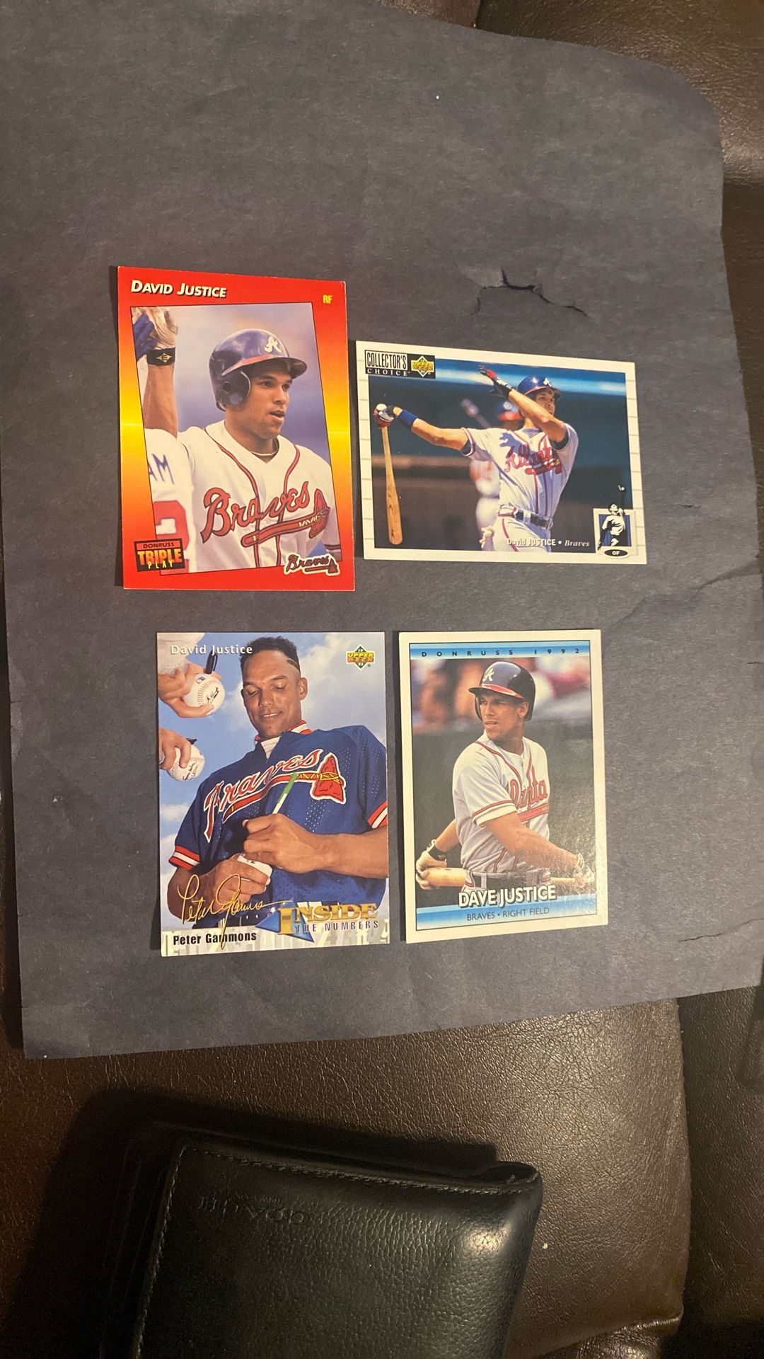 David Justice Card Lot