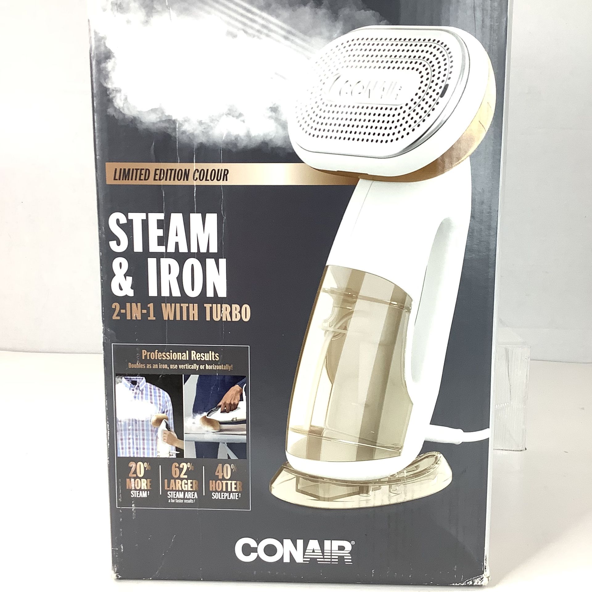 Conair Steam & Iron 2-in-1 with Turbo