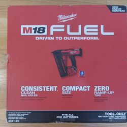 Milwaukee M18 Fuel 16GA Finish Nailer 