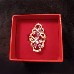 New Ring Gold Plated 