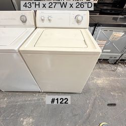 Whirlpool Washer Top Load Electric (#122)