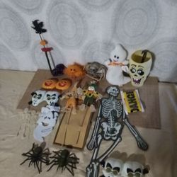 Collection Of Halloween Decorations 