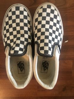 Boys Vans size 2