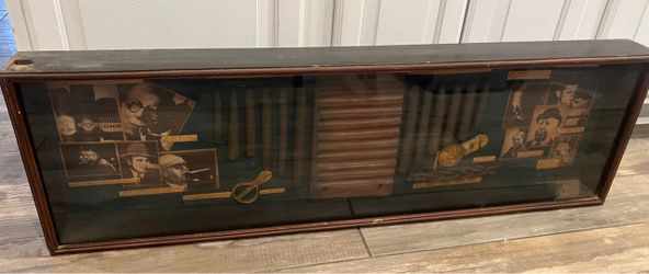 🔥 Vintage Felipe Gregorio Cigar Collector's Glass-Front Display Case Rare Find!