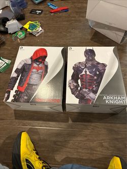 Batman Arkham Knight Dc Collectibles Statues Red Hood & Arkham Knight New