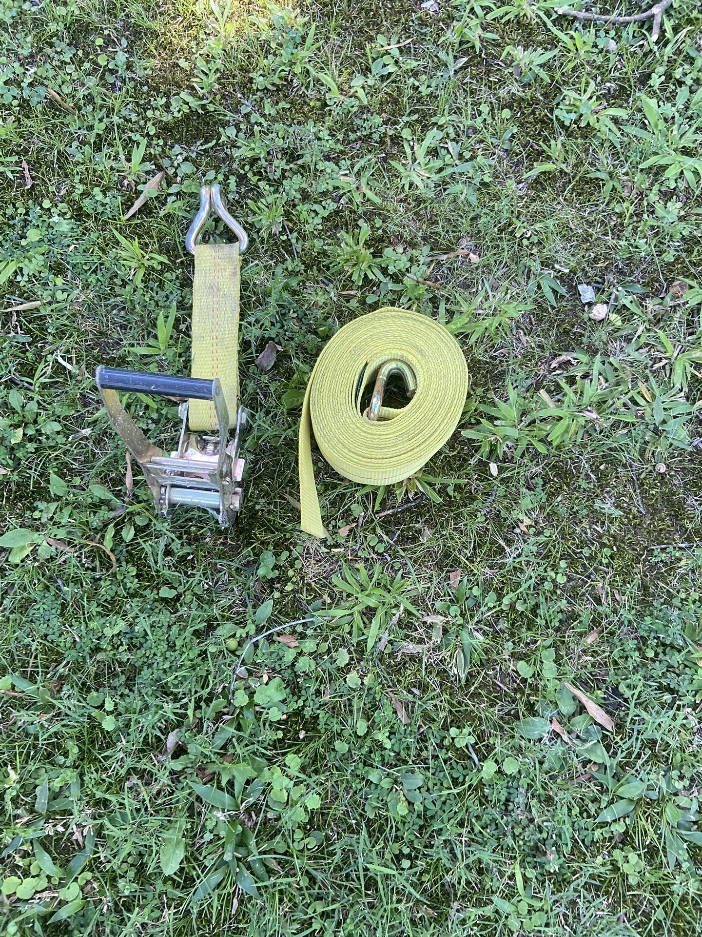 SMART STRAP 27”FOOT RATCHET TIE DOWN WITH DOUBLE J HOOKS