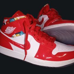 Air Jordan 1 SE Mid Barcelona Sweater | size 10.5 Mens 