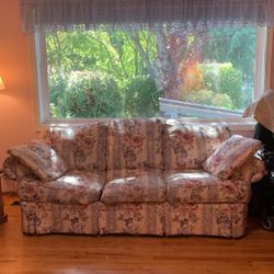 Matching Sofa and Loveseat