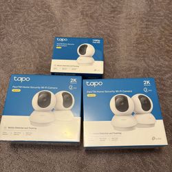 New Indoor Cameras Sealed In Box